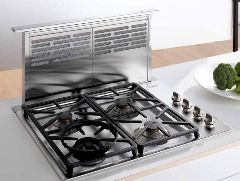 Retractable Downdraft Hoods